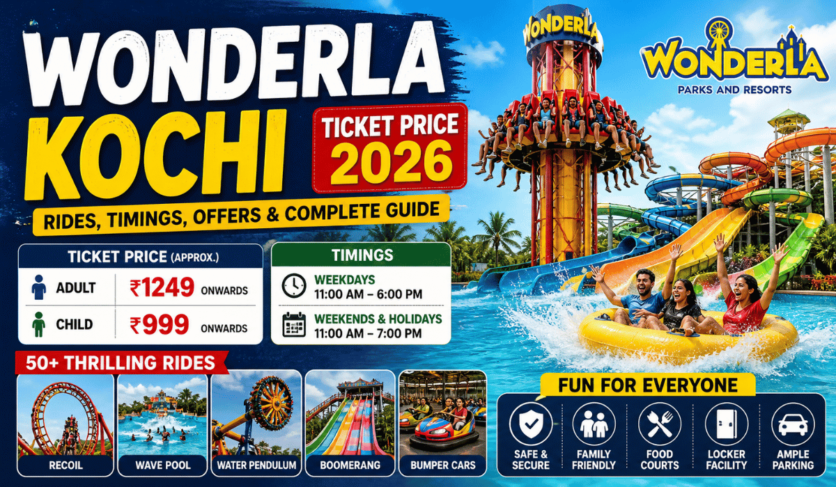 Wonderla Kochi Ticket Price
