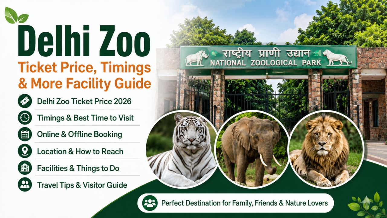 Delhi Zoo Ticket Price