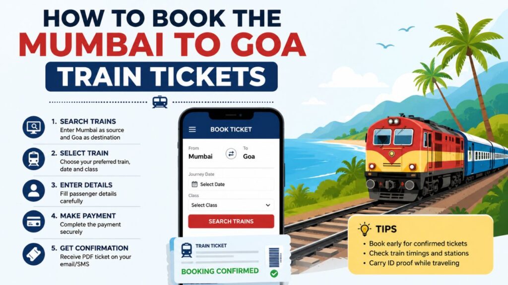 Mumbai to Goa Train Ticket Price