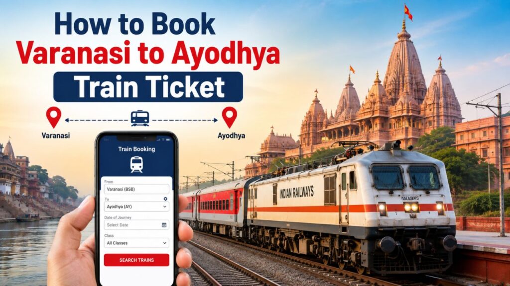 Varanasi to Ayodhya Train Ticket Price