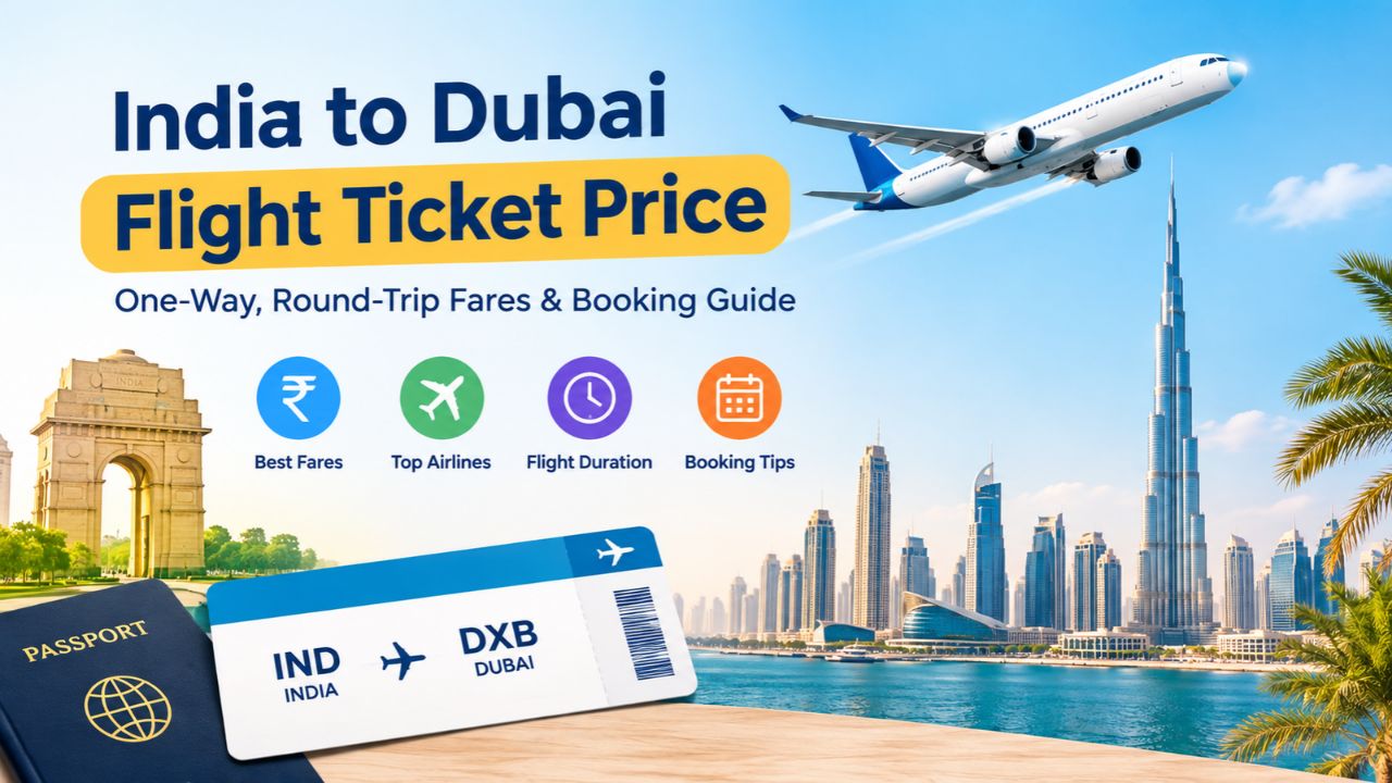 India to Dubai Flight Ticket Price 2026