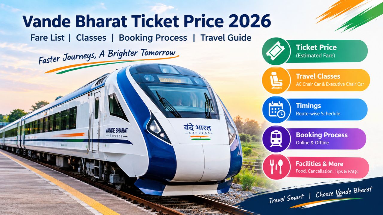 Vande Bharat Ticket Price 2026