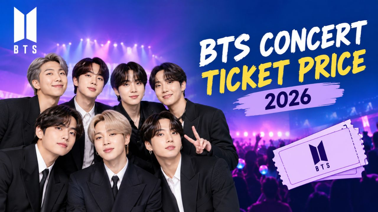 BTS Concert Ticket Price 2026