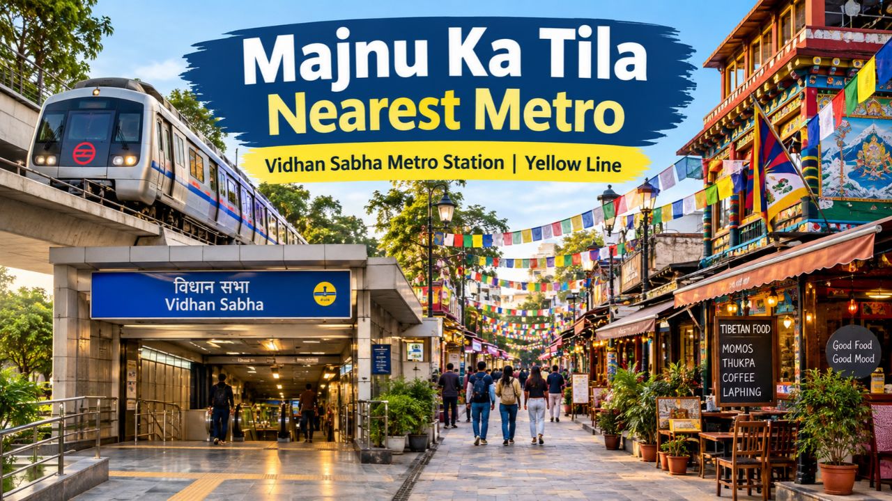 Majnu Ka Tila Nearest Metro