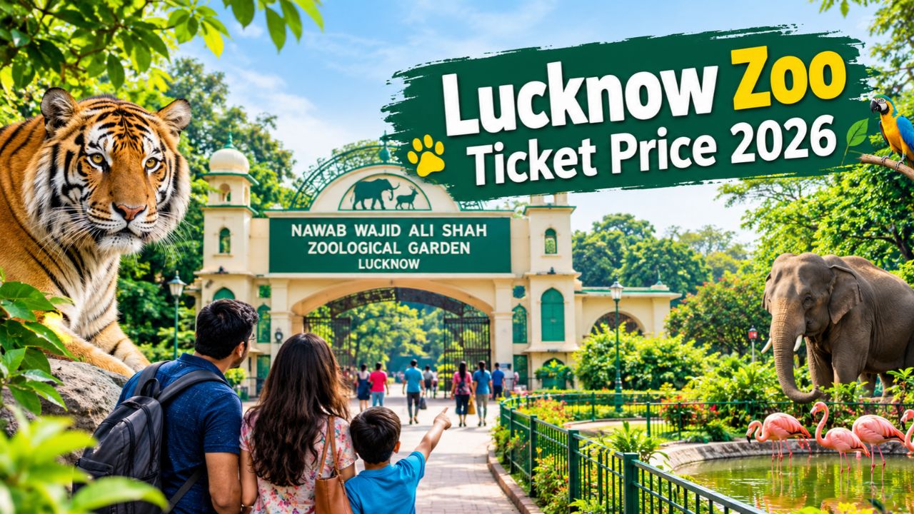 Lucknow Zoo Ticket Price